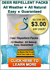 Deer Repellent Packs