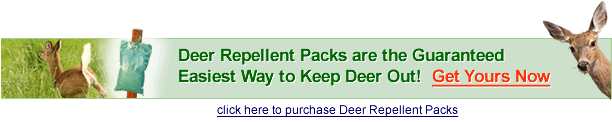 Get Deer Repellent Packs Now